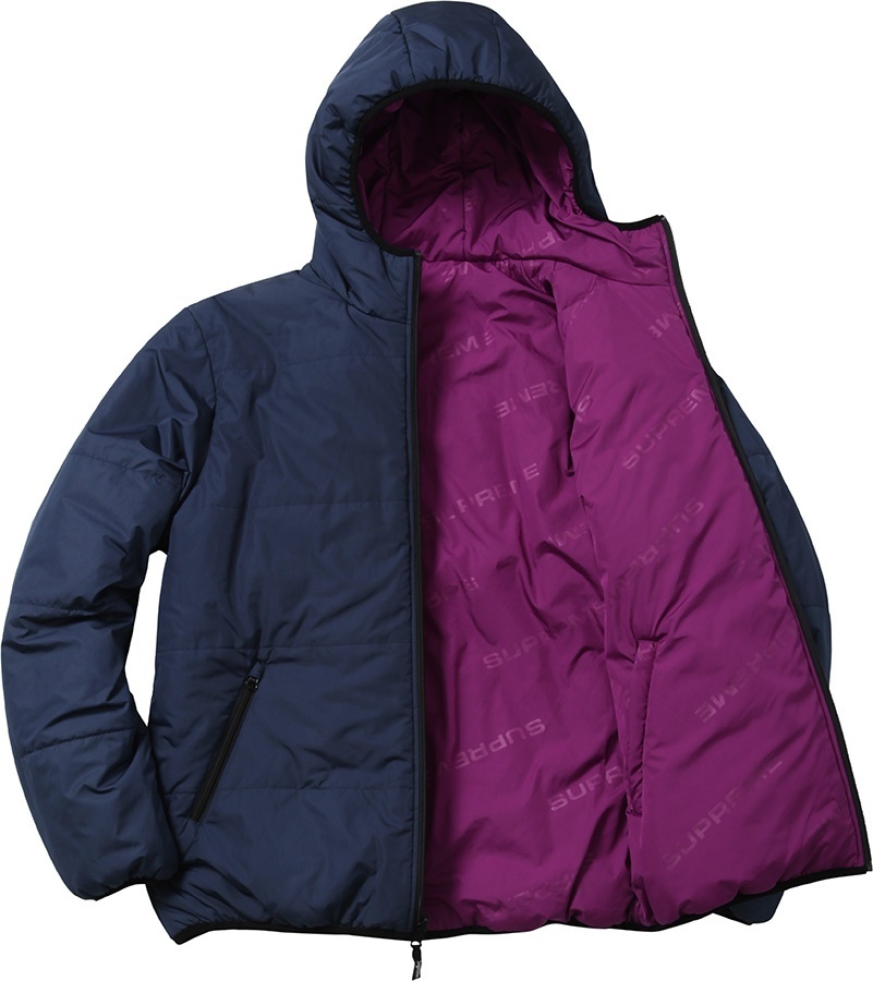 Reversible Hooded Puffy Jacket view 10